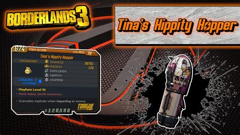 tina's hippity hopper bl3.